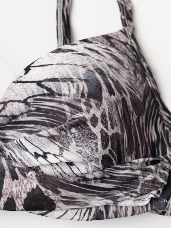 PLAYTODAY Купальник 590254 12666094 бежевый,темно-серый,серый