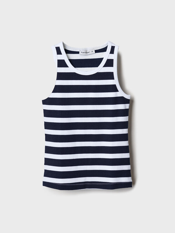 PLAYTODAY Майка 590258 12666137 белый,тёмно-синий