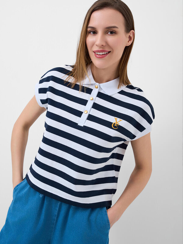 PLAYTODAY Джемпер 590262 12666141 белый,темно-серый