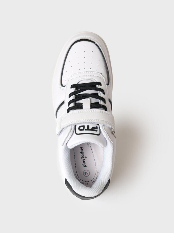 PLAYTODAY Полуботинки 590294 12611773 белый,черный