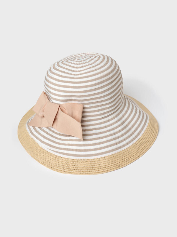 PLAYTODAY Шляпка 590297 12666292 белый,бежевый