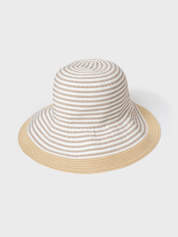 PLAYTODAY Шляпка 590297 12666292 белый,бежевый