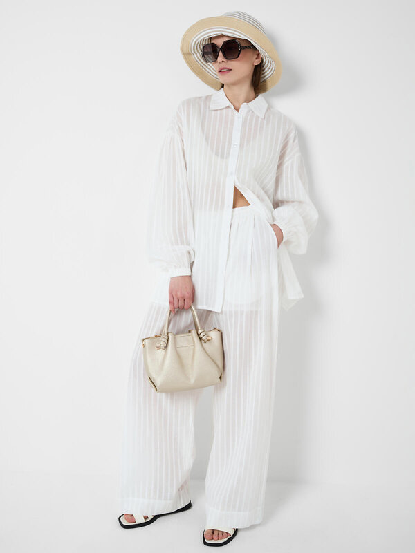 PLAYTODAY Шляпка 590297 12666292 белый,бежевый