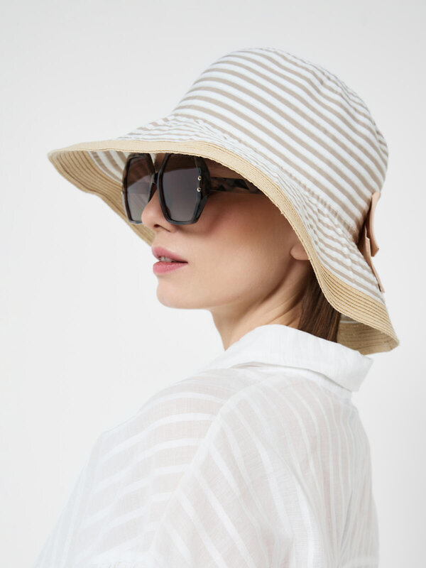 PLAYTODAY Шляпка 590297 12666292 белый,бежевый