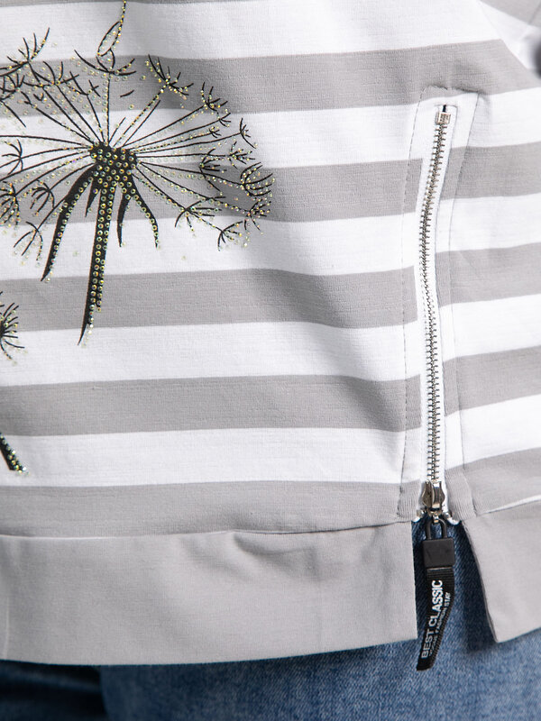 LT Collection Блуза 590300 Б15543-20М серый