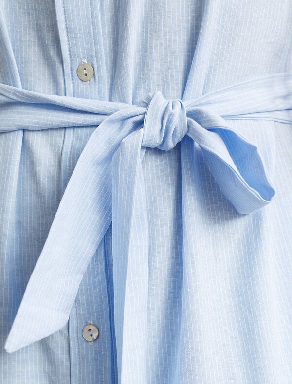 VILATTE Платье 590301 D22.265 голубой-белый