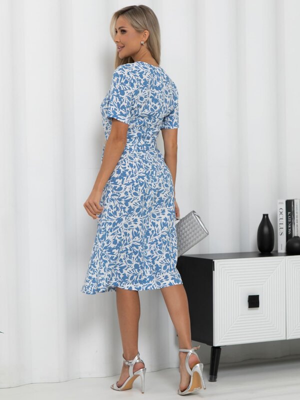 LT Collection Платье 590309 П15512-45М голубой