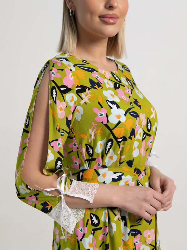 LT Collection Платье 590312 П15634-33М зеленый