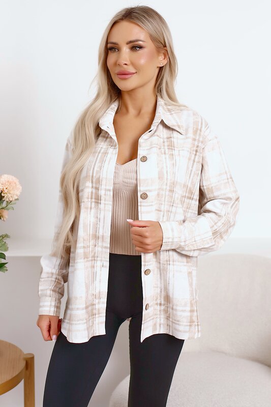 LT Collection Рубашка 590319 Б15487-45М бежевый