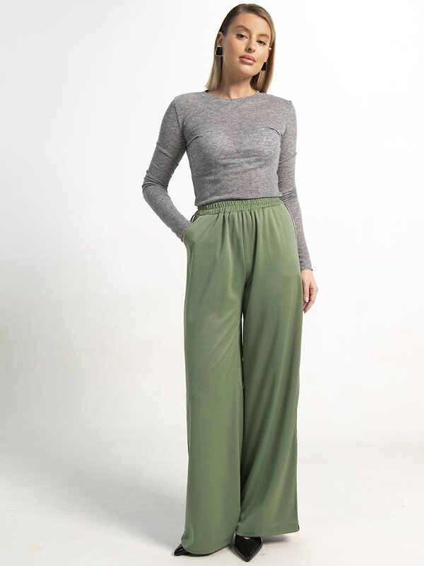 LT Collection Брюки 590327 Б15100-5М зеленый