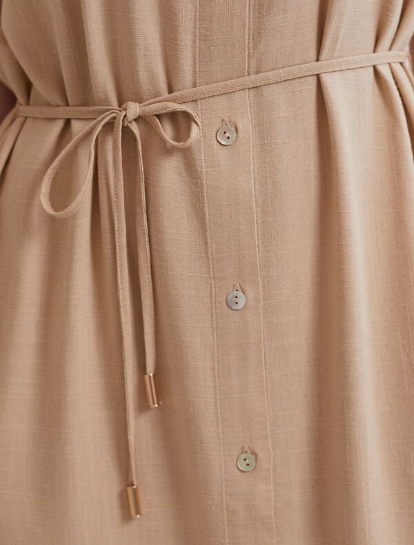 VILATTE Платье 590329 D22.269 бежевый