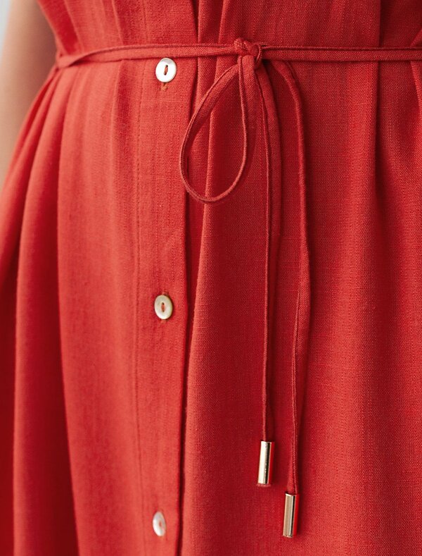 VILATTE Платье 590331 D22.269 коралловый