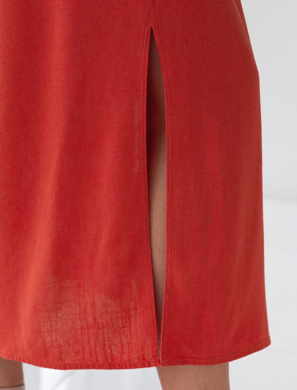 VILATTE Платье 590331 D22.269 коралловый