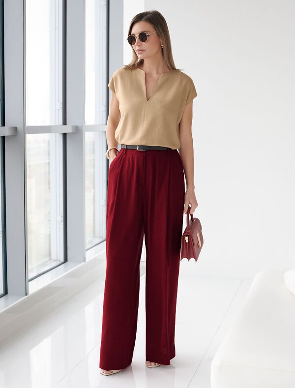 VILATTE Топ 590339 D23.077 бежевый