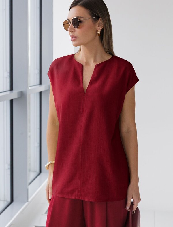 VILATTE Топ 590341 D23.077 гранатовый