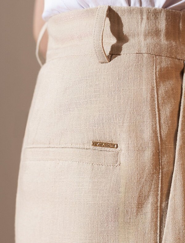 VILATTE Брюки 590345 D24.308 бежевый