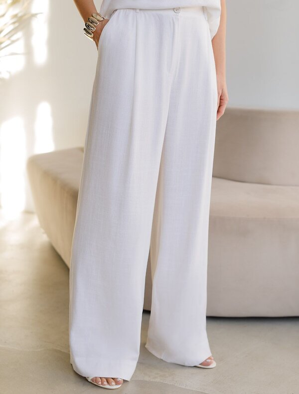 VILATTE Брюки 590346 D24.308 белый