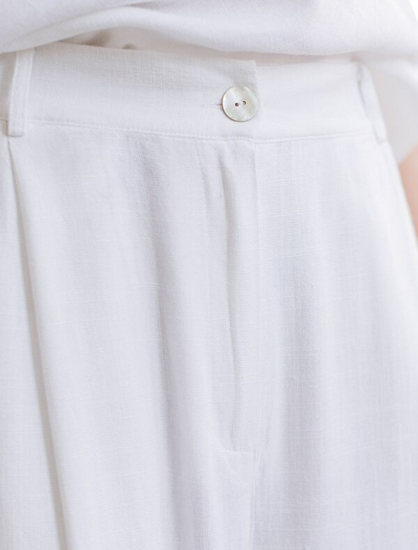 VILATTE Брюки 590346 D24.308 белый