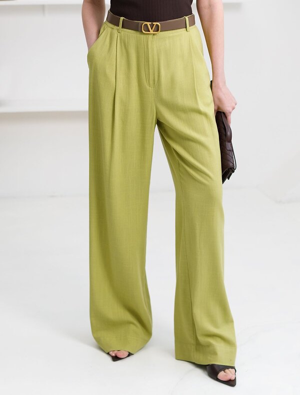 VILATTE Брюки 590350 D24.308 салатовый