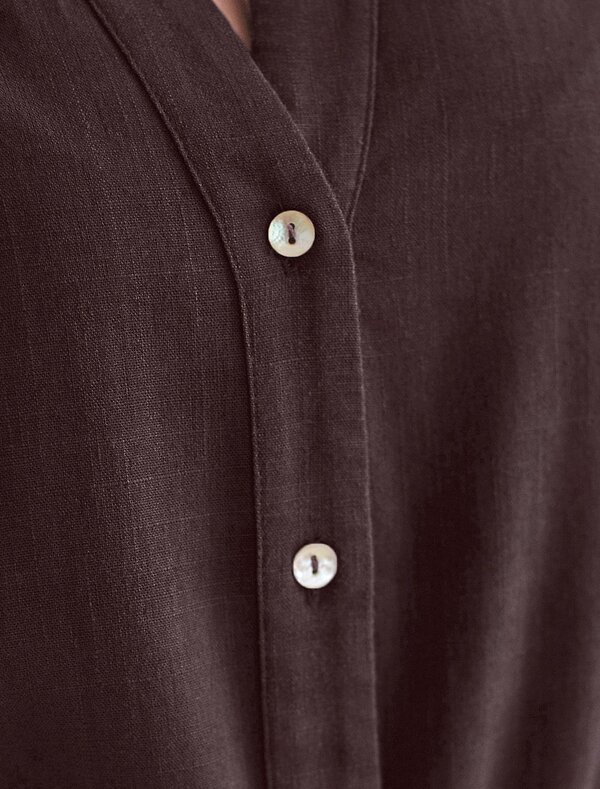 VILATTE Блузка 590356 D29.345 коричневый