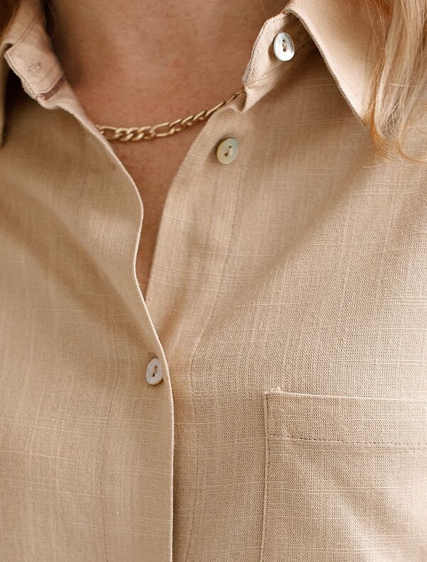 VILATTE Блузка 590358 D29.357 бежевый