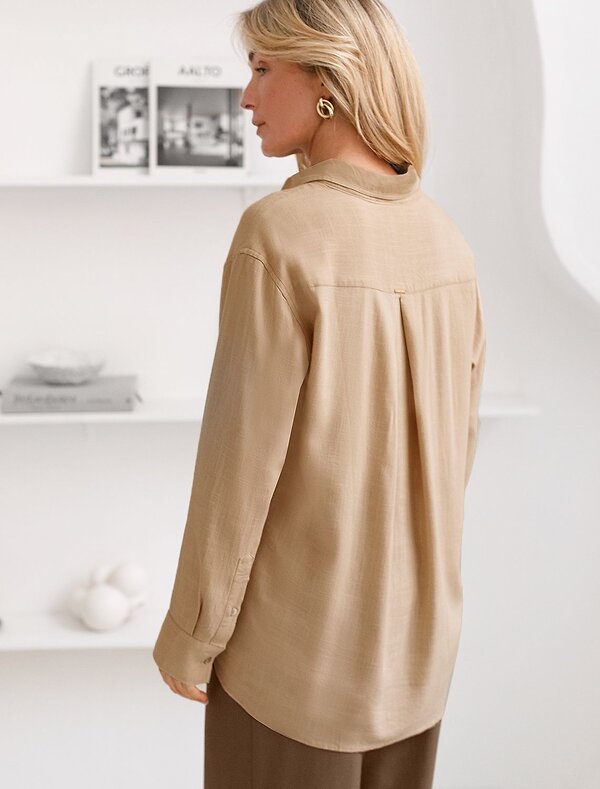 VILATTE Блузка 590358 D29.357 бежевый