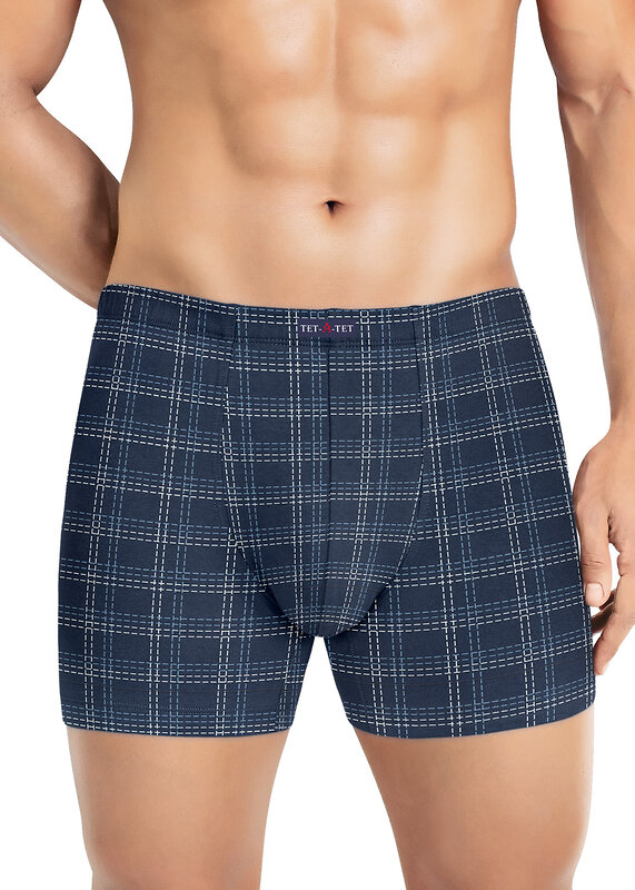 ТЕТ-а-ТЕТ Трусы 590383 MSH601211к_пер джинсовый/т.голубой