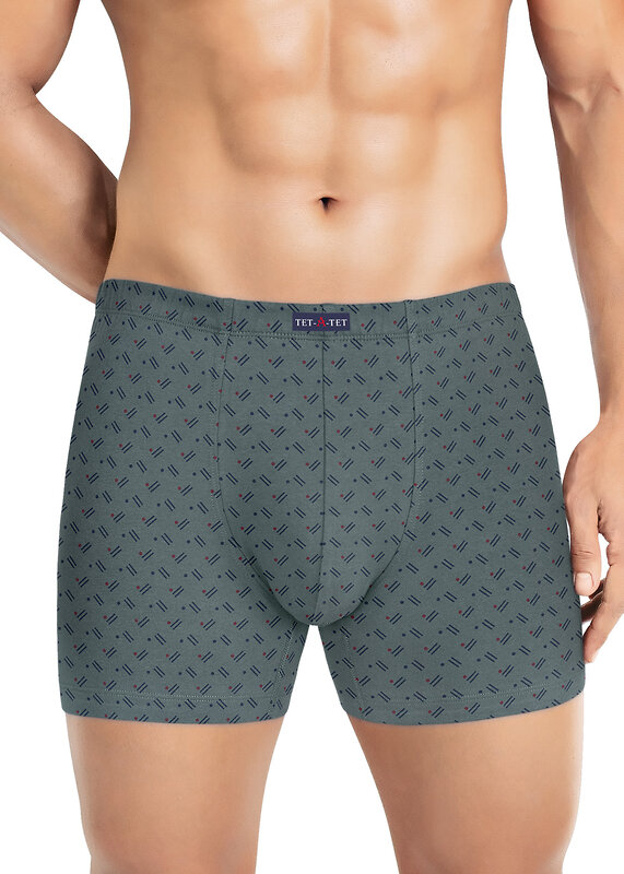 ТЕТ-а-ТЕТ Трусы 590384 MSH601211к_пер зелёный/джинсовый