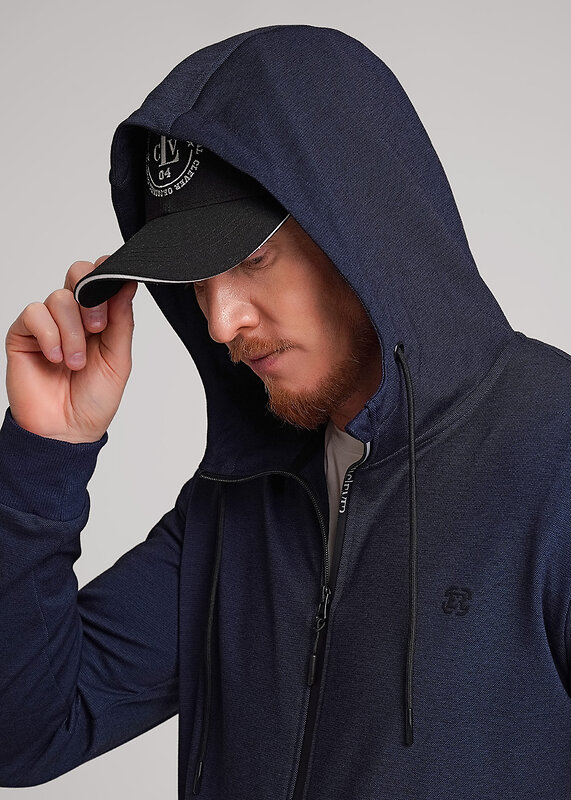 CLEVER Куртка 590396 662108зэ maxi т.синий/чёрный