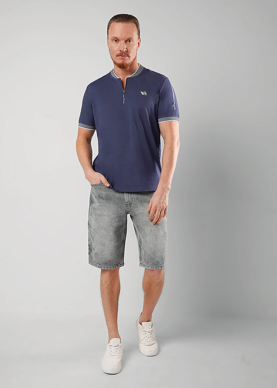 CLEVER Джемпер 590399 562687/12зэ maxi_п джинсовый