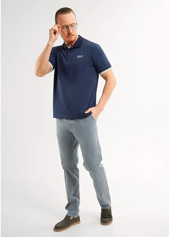 CLEVER Джемпер 590414 562718/14зз maxi_п т.синий