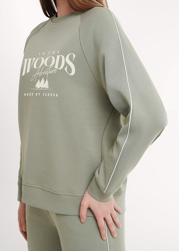 CLEVER Джемпер 590421 LSW26-100/1 хаки