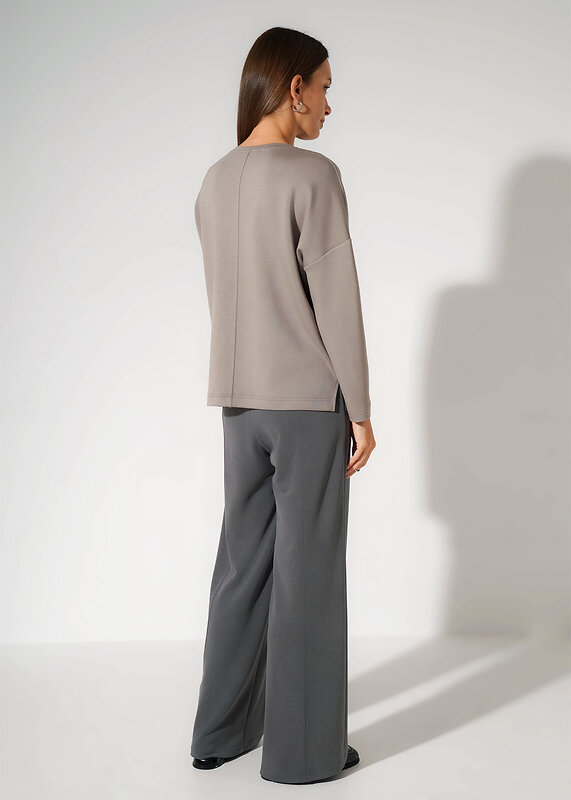 CLEVER Джемпер 590423 267181/200сд_п кофейный