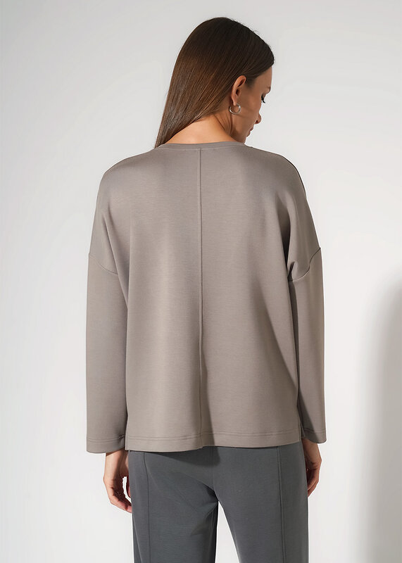 CLEVER Джемпер 590423 267181/200сд_п кофейный