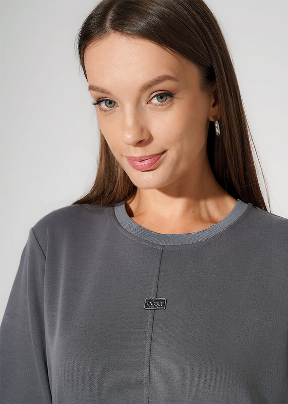 CLEVER Платье 590427 267194/200тдф т.серый