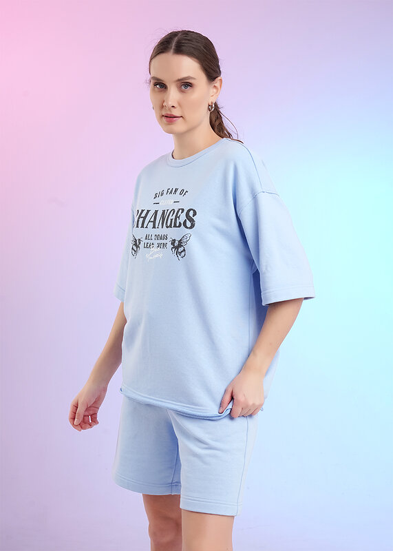 CLEVER Футболка 590432 LF26-1229/3 голубой