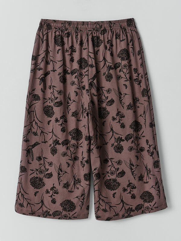 MARK FORMELLE Бриджи 590444 522249 цветы на коричневом