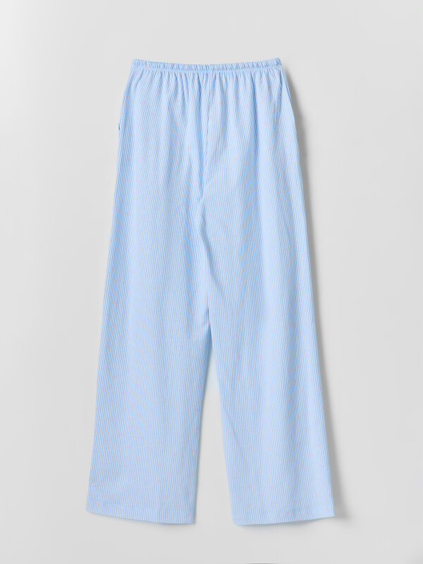 MARK FORMELLE Брюки 590445 532410 бантики на голубой полоске