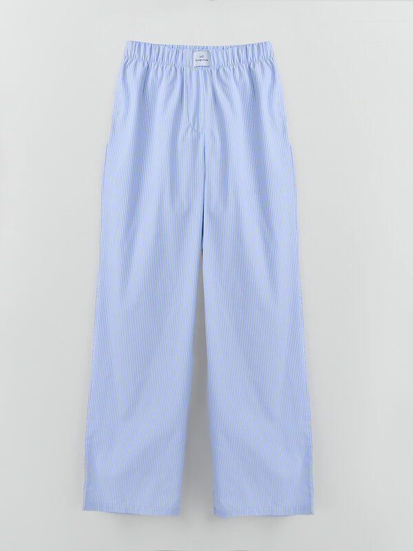 MARK FORMELLE Брюки 590447 532524 полоска бело -голубая