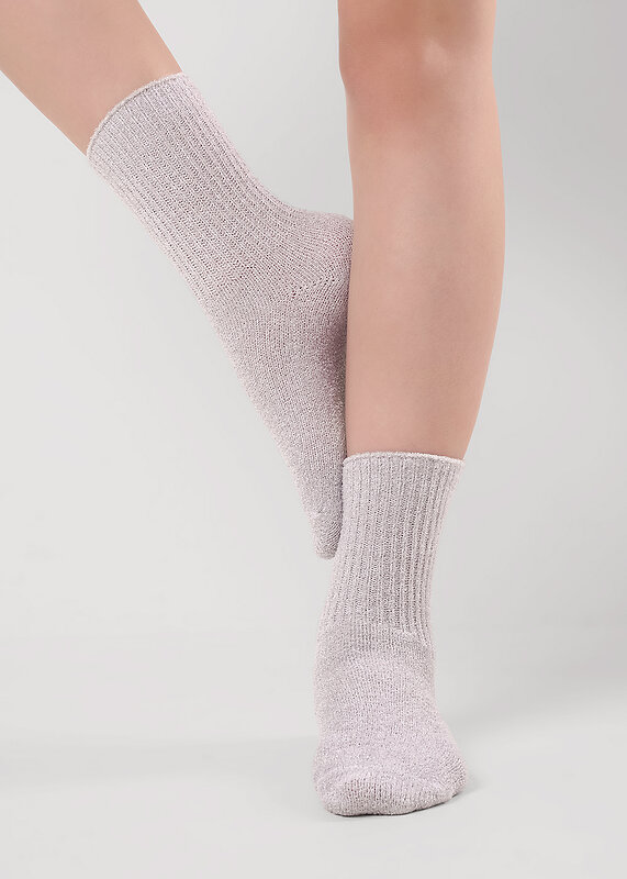 CLEVER Носки 590448 Д969Т св.серый