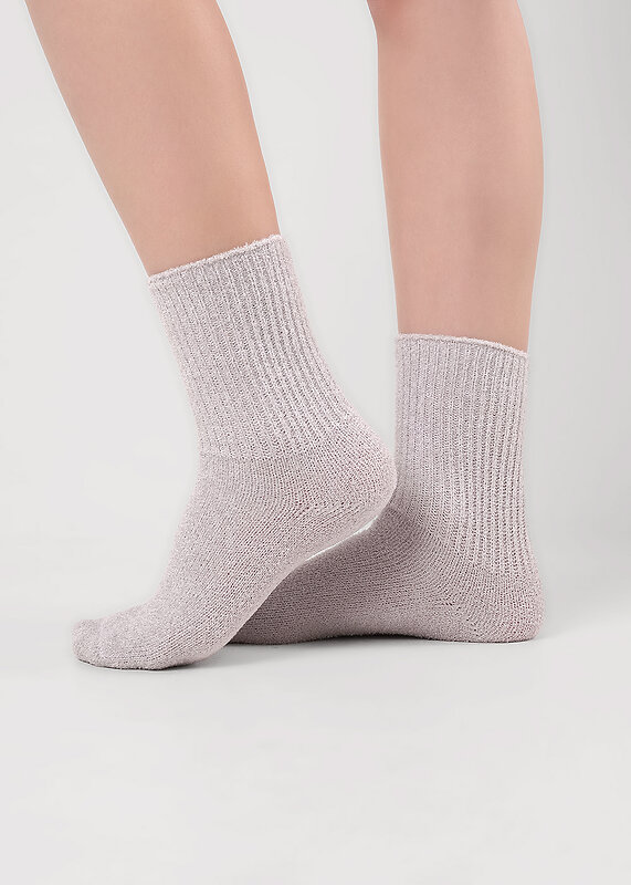 CLEVER Носки 590448 Д969Т св.серый