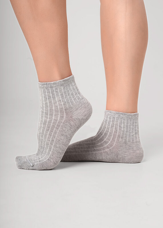 CLEVER Носки 590457 Д5600 меланж серый