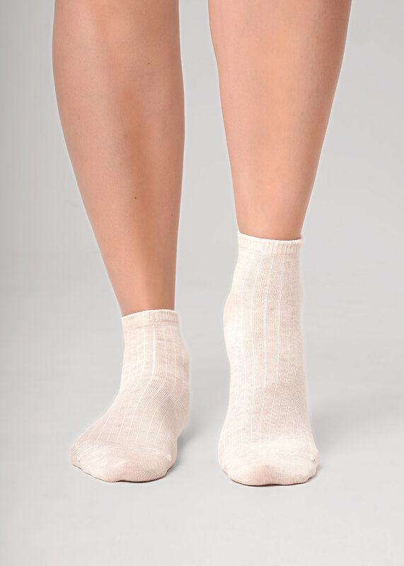 CLEVER Носки 590458 Д5600 меланж св.бежевый