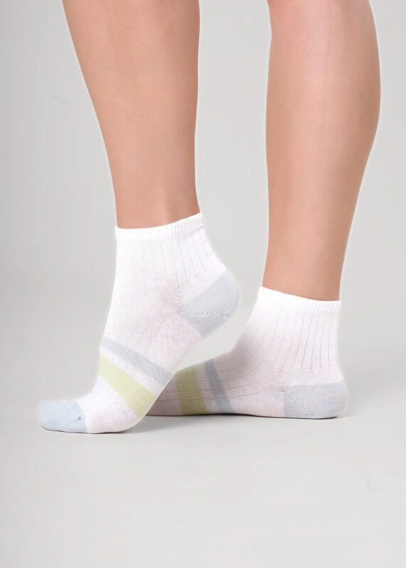 CLEVER Носки 590464 Д5603 белый/св.голубой