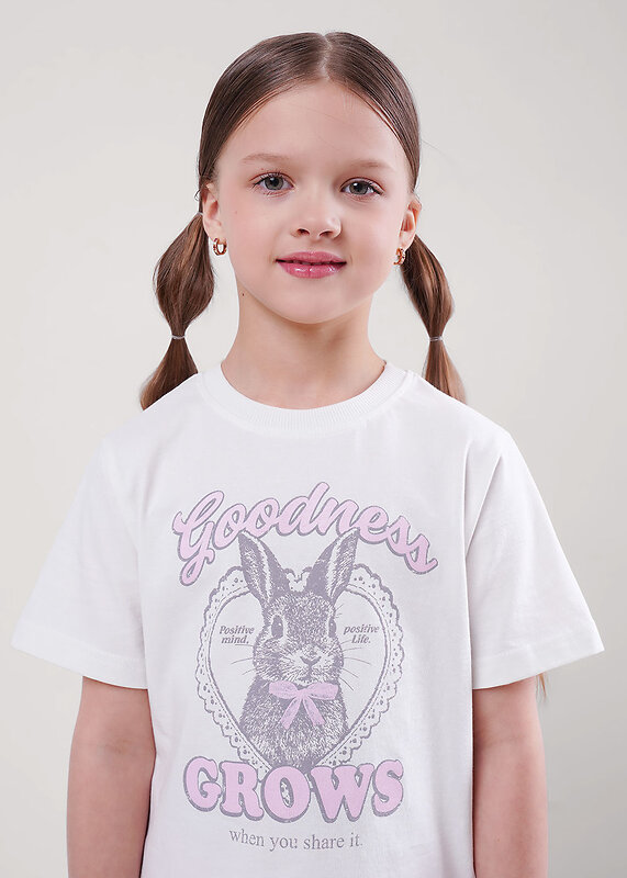 CLEVER Футболка 590473 866748/11кд_п молочный