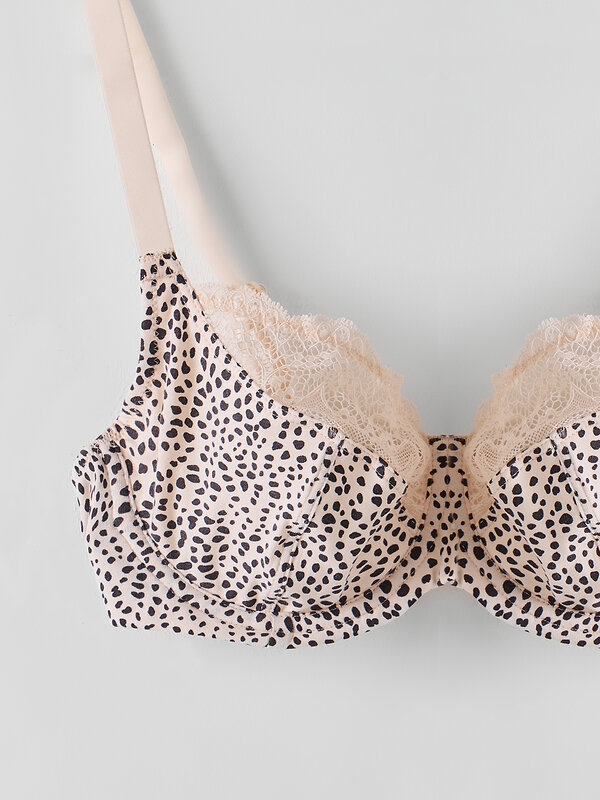 MARK FORMELLE Бюстгальтер 590488 512396 анималистичный принт на жасминовом