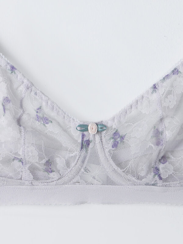 MARK FORMELLE Бюстгальтер 590492 512552 розочки на лиловом