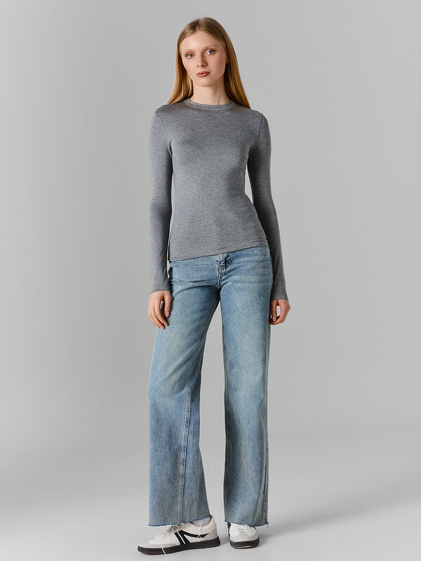 MARK FORMELLE Джемпер 590498 122984 серый меланж