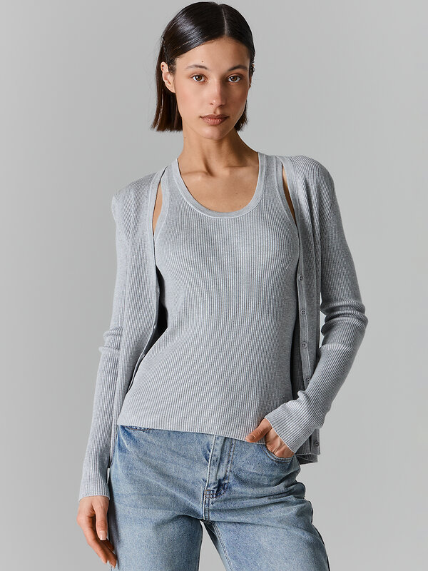 MARK FORMELLE Жакет 590502 172146 серый меланж