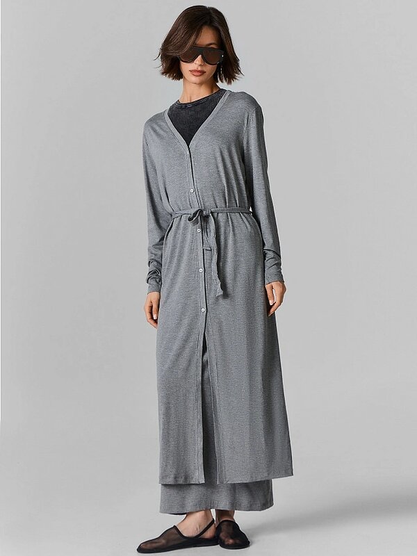 MARK FORMELLE Кардиган 590503 172145 серый меланж